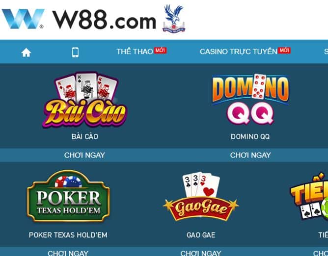 Hướng dẫn tham gia Domino QQ tại W88