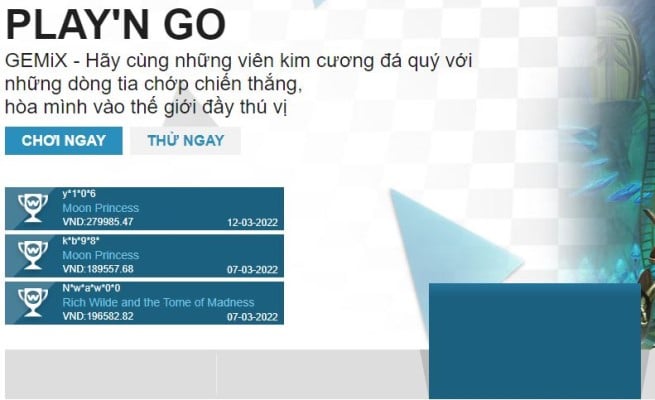 Play'n go là gì?