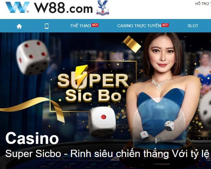 Vào trang w88 để chơi xổ số gpi