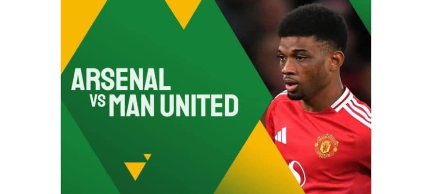 Soi kèo trận Arsenal vs Manchester United lúc 22h00 ngày 12/01/2025