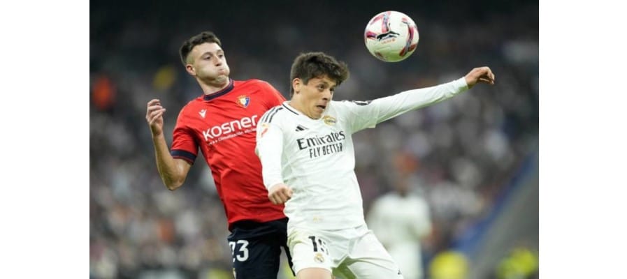 Soi kèo trận Osasuna vs Real Madrid lúc 22h15 ngày 15/02/2025