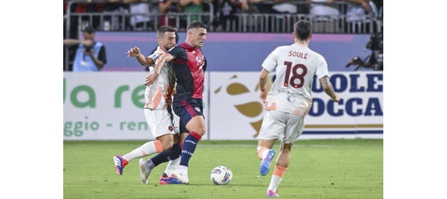 Soi kèo trận AS Roma vs Cagliari lúc 22h00 ngày 16/03/2025