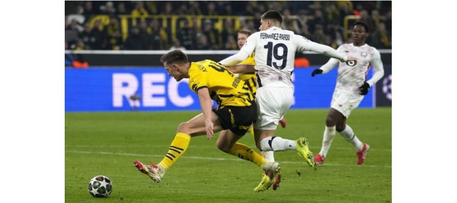 Soi kèo trận Lille vs Borussia Dortmund lúc 00h45 ngày 13/03/2025