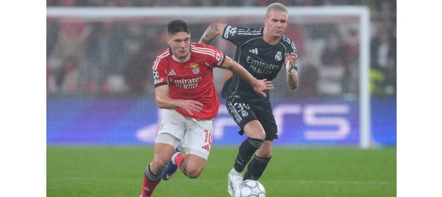 Soi kèo Benfica vs Real Madrid lúc 03h00 lúc 18/02/2026
