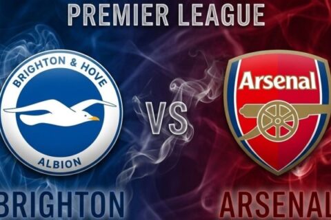 dự đoán trận đấu giữa Brighton và Arsenal thuộc vòng 5 giải Ngoại hạng Anh mùa giải 2026-27 sẽ diễn ra tại sân vận động AMEX.