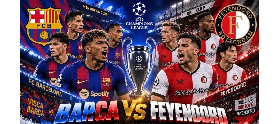 Soi kèo Barcelona vs Feyenoord sẽ khởi đầu chiến dịch Champions League bằng cuộc đối đầu tại sân vận động Camp Nou